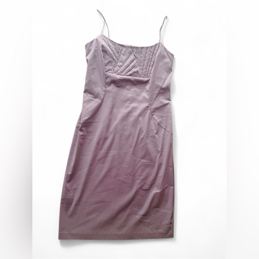 Ellen Tracy Lilac Cocktail Dress